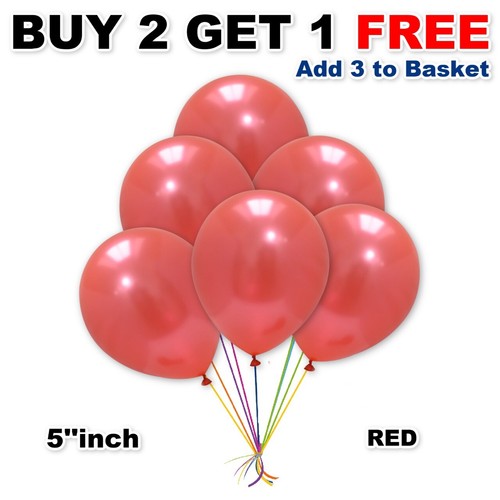 Kleine runde Latex beste Ballons Qualität 20 x 5" Standard Ballon Farbe PARTY UK - Bild 35 von 149