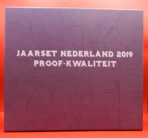 The Netherlands, 2019 ,Euro Proof coin set, Maastricht, Maastricht Trity! - Picture 5 of 9