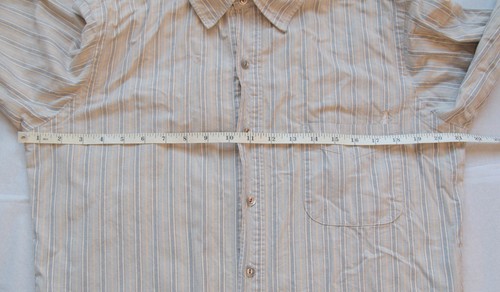 J.J. Mercer Pale Green-ish Stripe Shirt - Medium - Picture 6 of 19