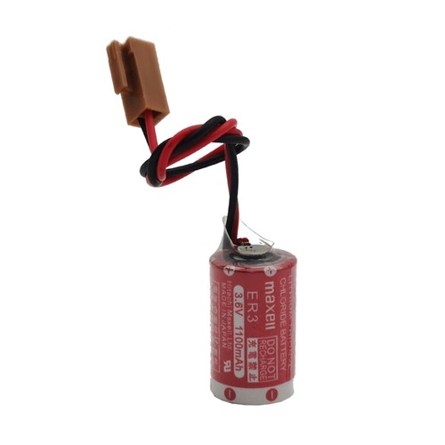 ER3 3.6V 1100MAH Li-ion PLC Battery Brown Plug Non-rechargeable - Afbeelding 1 van 2