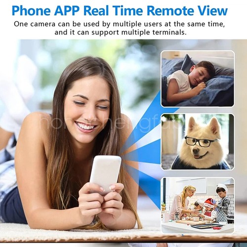 Mini Camera WiFi 4K 1080P HD IP DVR Camcorder Motion Detection Home Security Cam - Foto 12 di 29