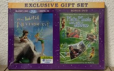 📀 Tinkerbell &The Legend of The Neverbeast (BLU-RAY+DVD) EXCLUSIVE GIFTSET NEW