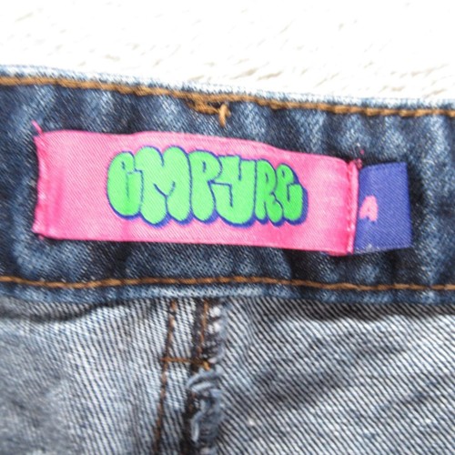 Empyre Jeans Womens 4 Medium Wash Denim Cotton High Rise Wide Leg Baggy 28x29 - Picture 3 of 15