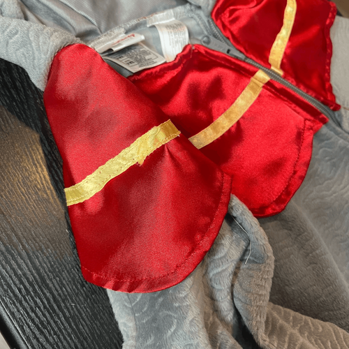 Disney Kids' Plush Dumbo Mouse Hooded Jumpsuit Costume Multicolor Size 24 Months - Picture 10 of 11
