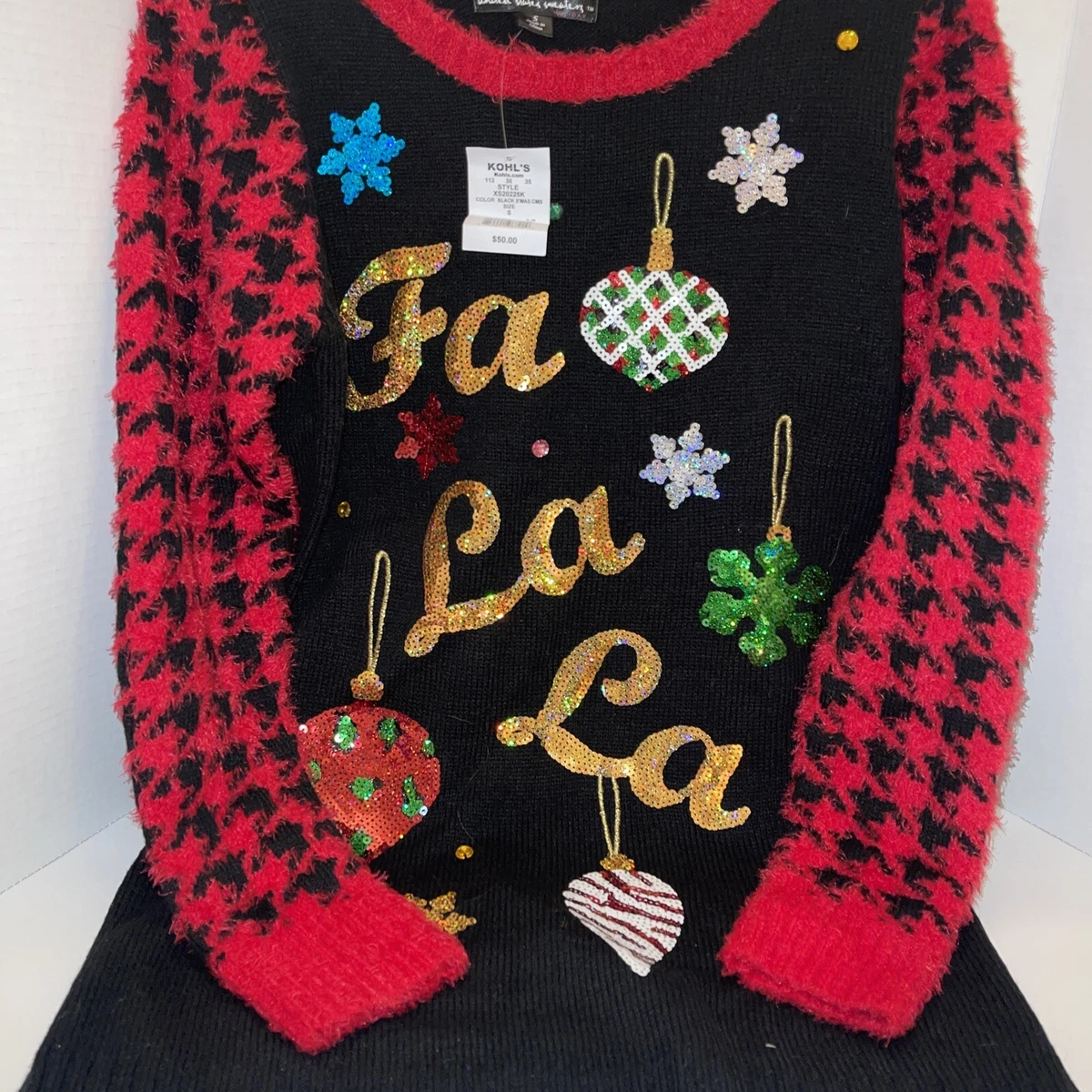 Kohls ugly hotsell christmas sweater womens