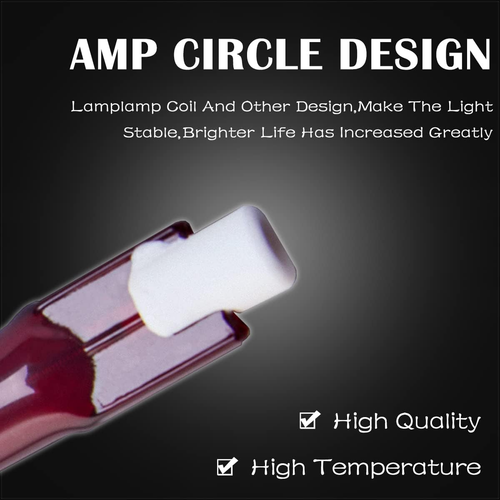 Eatpitaya 500W R7S Ruby Heater Bulb, Patio Heater Lamp Heat Blub for Heatmaster - Picture 3 of 12