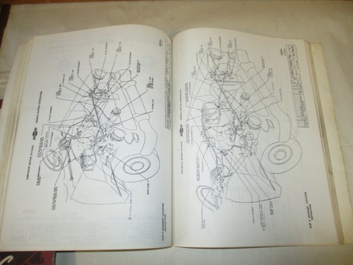 1955 Chevrolet Passenger Car Shop Manual & 55 Chev Factory Assembly Instructions - Picture 22 of 24