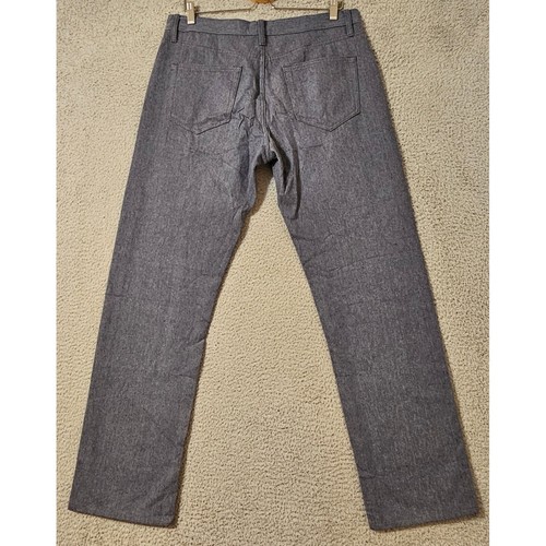 INDUSTRIA DI TUTTE LE NAZIONI Jeans blu denim riciclato classico uomo taglia 34 x 32 - Foto 2 di 11