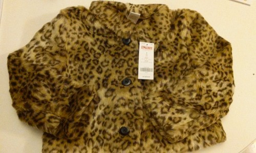 Gymboree jacket leopard 9 NWT Glamour Scottie Winter Snowflake sweater choice - Picture 4 of 10