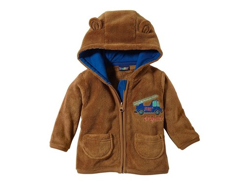 Baby Jungen und Mädchen Teddyjacke Pullover Jacke - Bild 3 von 6