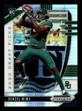 2020 Prizm Draft Picks Prizms Hyper #147 Denzel Mims Rookie #/75 (re 104762)