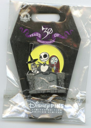 Disney Pin 30 Years of Nightmare Before Christmas Limited Edition - Sealed L422 - Picture 1 of 2