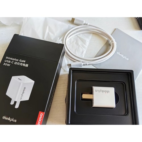 Original Lenovo Thinkplus 30W GaN Mini Fast Charger With USB-C to USB-C Cable - 第 3/9 張圖片