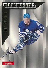 1996-97 Skybox Impact BLADE RUNNERS #5 MIKE GARTNER - Toronto Maple Leafs