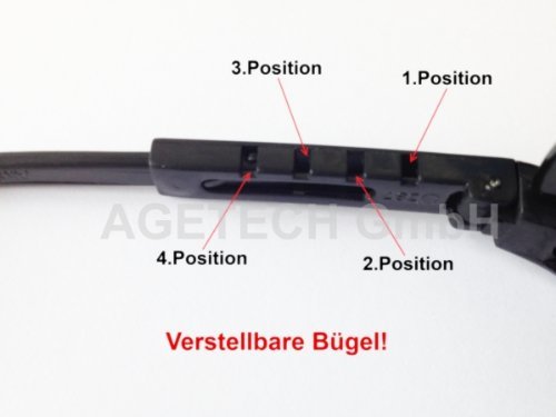 SafeLightPro F5 Lichtschutzbrille für die HPL/IPL Haarentfernung mit UV-C-Schutz - Bild 7 von 7