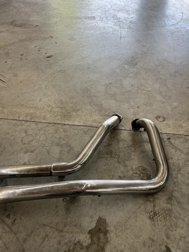 1986-2003 Harley Davidson Sportster 883 & 1200 Exhaust Header Drag Pipe System - Picture 2 of 12