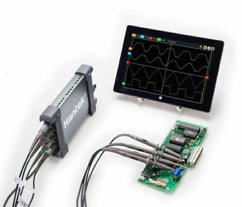Hantek 6254BD Oscilloscope 1GSa/s 250MHz 4CH +25MHz Signal Generator USB PC - Picture 2 of 10