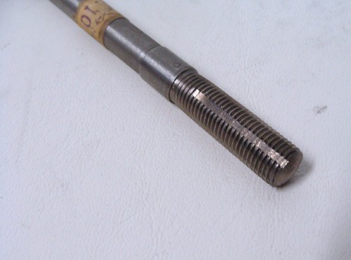 ~ NOS 130 mm OMAS / BPP Big Sliding BMX 9 x 1 mm Solid Cromoly Front Hub Axle ~ - Picture 3 of 5