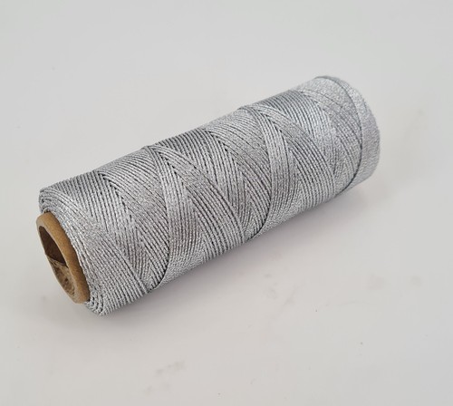 Metall Lurex Seil Schnur Bäckergarn 100 Meter Gold Silber Rot Grün Kupfer - Bild 5 von 16