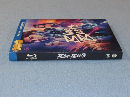 BLUE BEETLE (Blu-Ray, 2023) with SLIPCOVER! ~DC Comics~ George Lopez - Foto 6 di 6