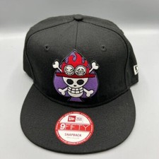 One Piece Portgas D Ace Hat Men Small-Medium 9Fifty New Era Snap Back Cap S-M