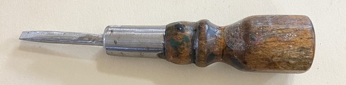 Holzgriff Steckschraubendreher 4 3/8" Vintage - Bild 1 von 6