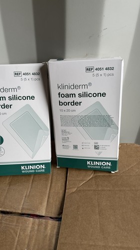 Kliniderm Foam Silicone Border Dressing 10cm x 20cm x 5 - Bild 2 von 8