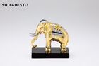 Elephant 24K Gold Plated with Crystal 9x13.5x12.5cm. 600g. SHO-616/NT