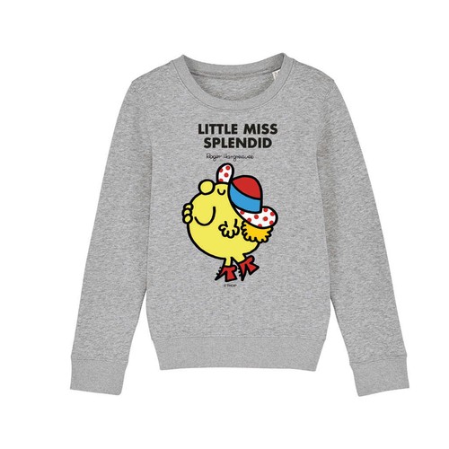Mr Men Sweatshirt Little Miss Splendid Long Sleeve Kids Unisex Jumper Pullover - Picture 7 of 16