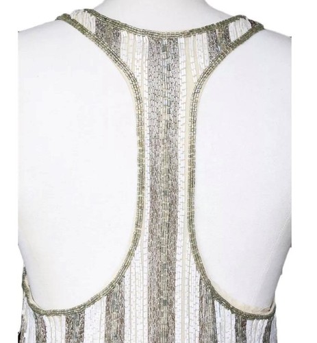 BRAND NEW KATE MOSS FOR TOPSHOP STUNNING HEAVILY BEADED DRESS. UK/AUS SZ 12 - Picture 12 of 22
