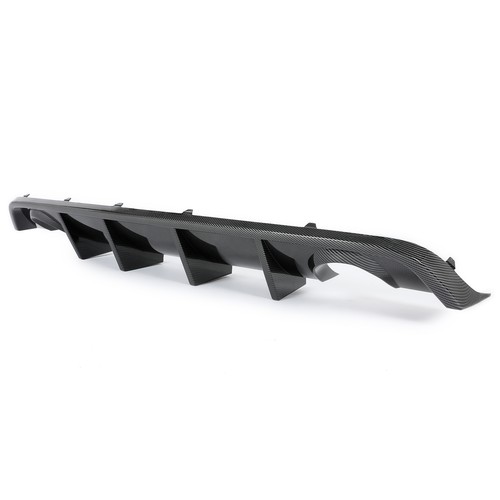 For Dodge Charger SRT8 12-14 Rear Diffuser Bumper Lip Valance Carbon Fiber Style - Picture 10 of 21