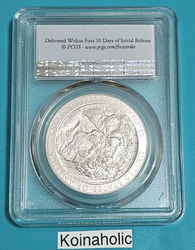 2017 P Lions Club International US Commemorative 90% Silver Dollar PCGS MS69 - Picture 8 of 11