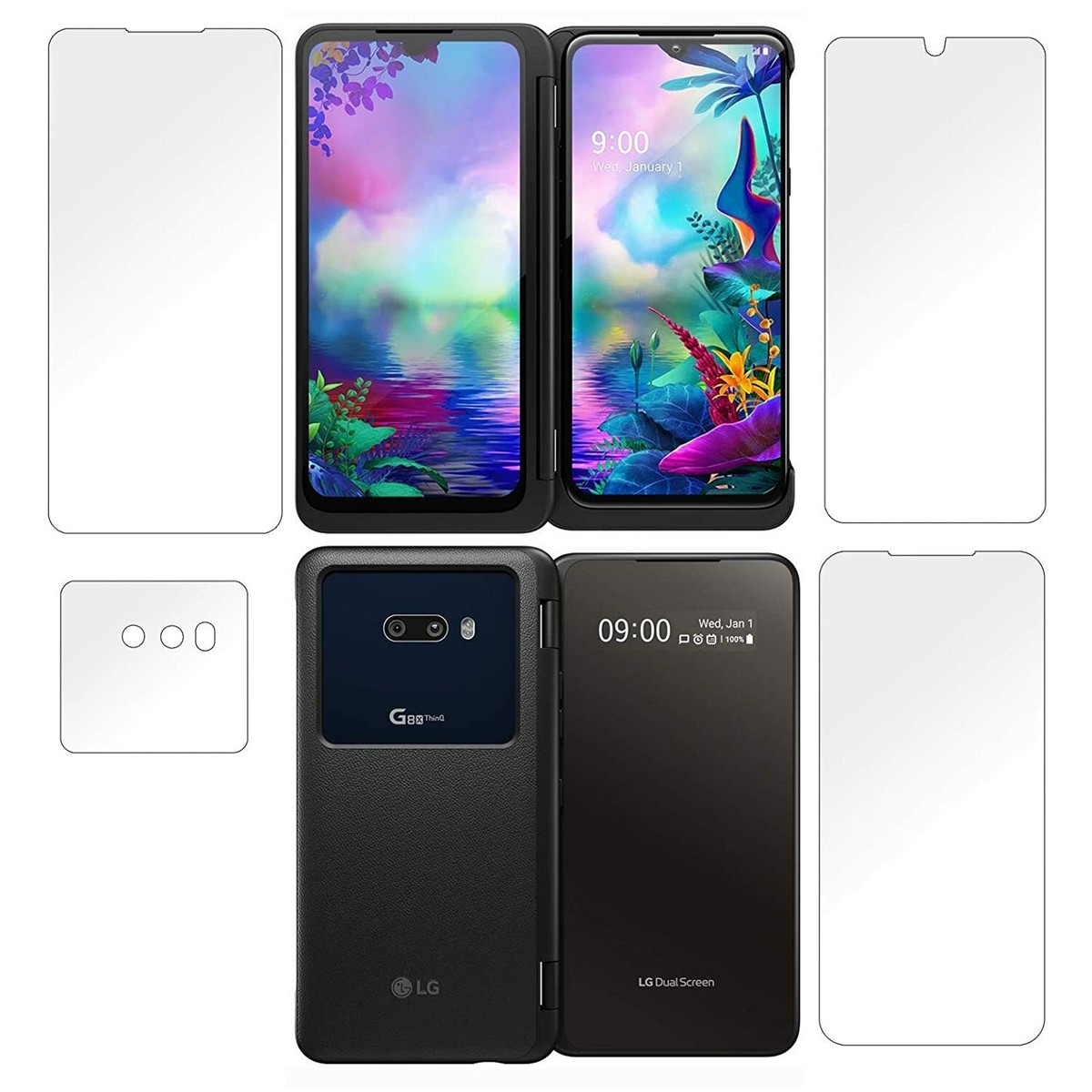 Flexible Screen Guard for LG G8X ThinQ Dual Screen All Side - Main Image