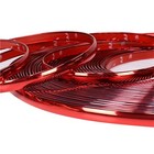 6mm-70mm Chrome Red Car Door Body Bumper Strip Exterior Molding Trim 5-50FT