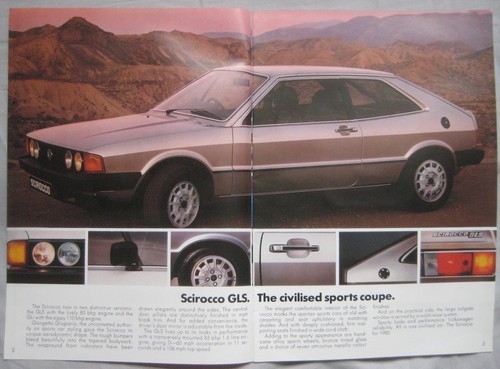 1980 Volkswagen Polo Brochure Pub.No. 983/119.045.25 - Picture 2 of 5