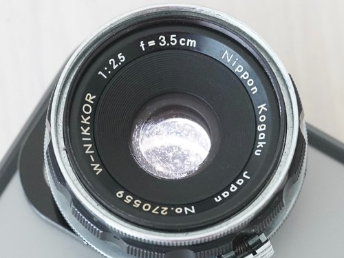 Nikon W-Nikkor 3.5cm F/2.5 Rangefinder Wide Angle Lens Nippon Kogaku from Japan - Picture 12 of 18
