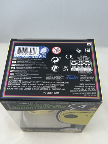 Funko Pop! Disney Nightmare Before Christmas JACK SKELLINGTON #15 Schwarzlicht! - Bild 6 von 7