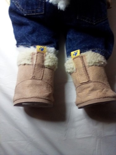 Build A Bear Hannah Montana White Sparkle Stuffed Animal Plush Miley Cyrus 16" - Foto 7 di 16