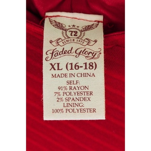 Faded Glory Women size XL Red Spaghetti Strap Maxi Dress Party Lined Timeless - Picture 7 of 12