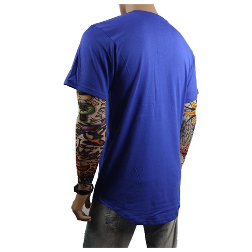 Men T-Shirts BIG & TALL Heavy Weight Long Extended Casual Active Crew Neck S-5X - Picture 36 of 41