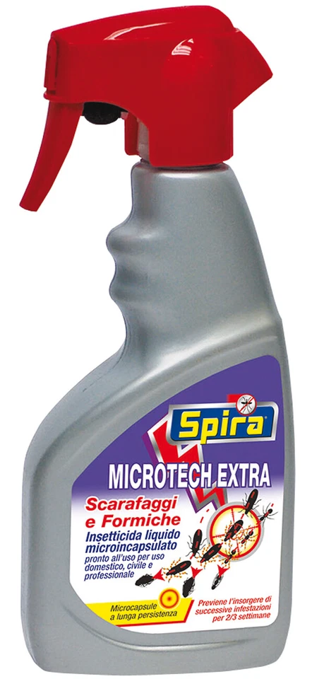 INSETTICIDA SPIRA MICROTECH EXTRA ANIMALI STRISCIANTI FORMICHE SCARAFAGGI 50885