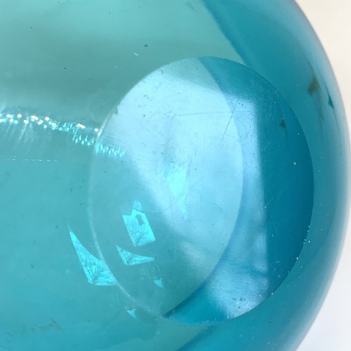 Vintage Blue Green Murano Venetian Italian Glass Geode Bowl By Archimede Seguso - Picture 12 of 18