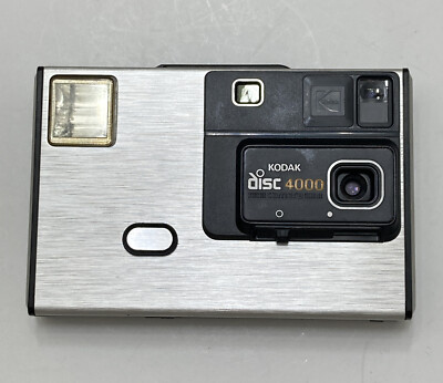 コダック　ディスクカメラ　disc4000 Vintage Kodak Disc 4000 Film Camera Original Case & Disc
