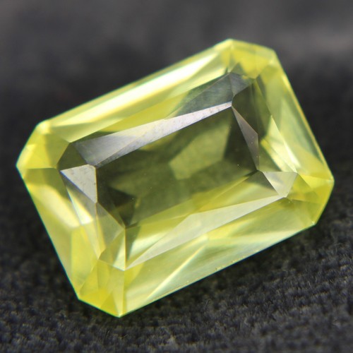 15.50 Ct Certified Natural Yellow Beryl Emerald Shape Loose Gemstones - Picture 5 of 7