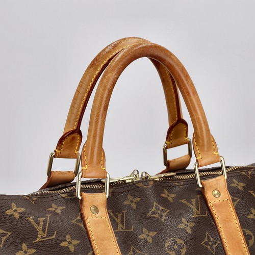 Louis Vuitton Monogram Keepall Bandouliere 50 Boston Bag M41416 Pre-owned Rank B - Picture 6 of 10