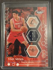 2007-08 Stadium Club Full Court Press Relics #YM Yao Ming 459/499 JERSEY ROCKETS