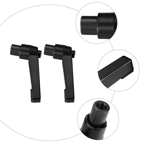 2 Pcs Adjustable Handle Screws Thread Knob Clamping Lever