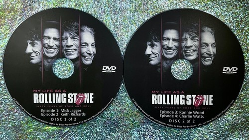 The Rolling Stones My Life as a Rolling Stone Sixty Years of Rock and Roll 2 DVD