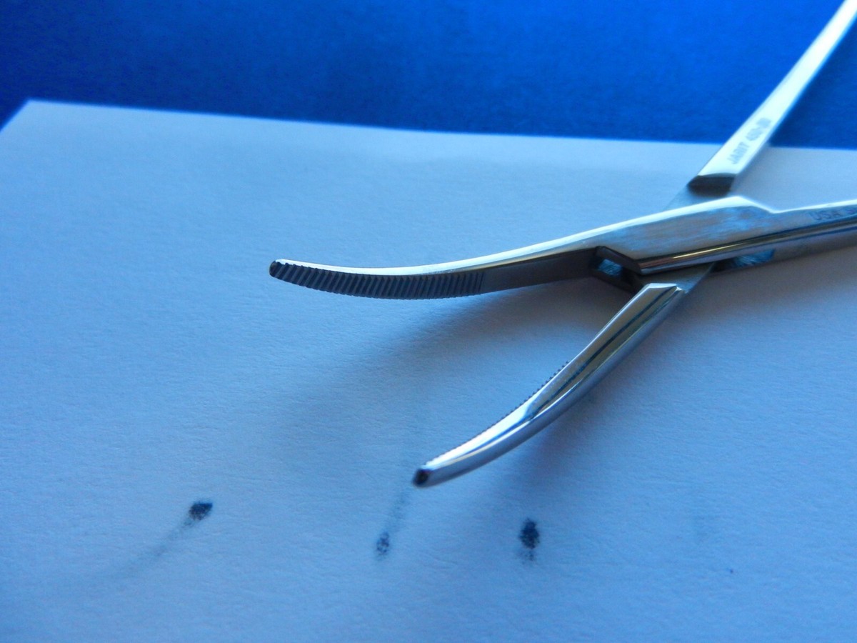 G13 Integra Jarit 450-310 Schnidt Tonsil Curved Forceps 7-1 G13 Integra Jarit 450-310 Schnidt Tonsil Curved Forceps 7-1