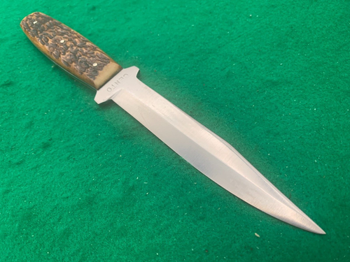 1920-40 CASE TESTED XX ROGERS GREEN BONE CENTO PIG STICKER GORGEOUS KNIFE - Picture 4 of 13